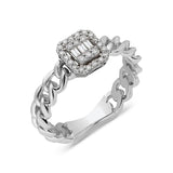 0.19crt Diamond 14k White Gold Ring