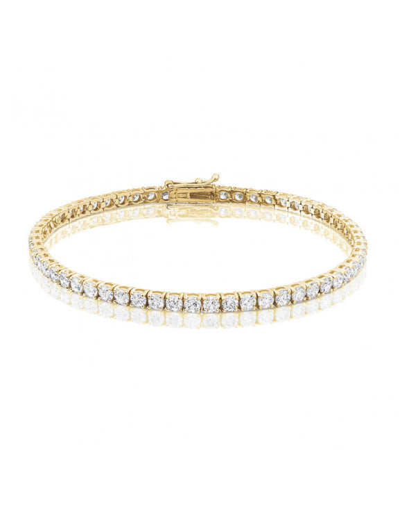 5.00 Ct. Tw. Diamond Tennis Bracelet 14k Gold