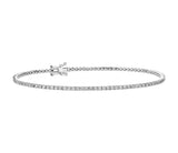 1.00 Ct. Tw. Diamond Thin Tennis Bracelet 14k Gold