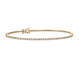 1.00 Ct. Tw. Diamond Thin Tennis Bracelet 14k Gold