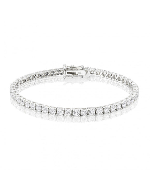 7.00 Ct. Tw. Diamond Tennis Bracelet 14k Gold