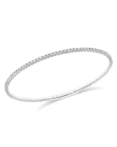 1.5Ct Diamond All Around Flexi Bangle