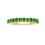 1.72 Ct Oval shaped Emerald Ring 14K gold