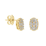 0.25crt Diamond 14k Gold Earring