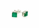 1.40 Ct Emerald Earring in 14K Gold