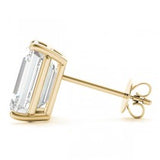 2.32Ct Baguette Diamond 14K Yellow Gold Earring