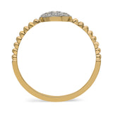 0.11crt Diamond 14k Gold Ring