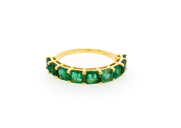 2.1 Cts Emerald 14K Gold Ring