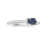 0.55 Ct. Tw. Sapphire Single-Stone 14K Gold Ring