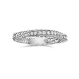 Spiral Set 2ct. t.w. Diamond 14K Gold Band Ring